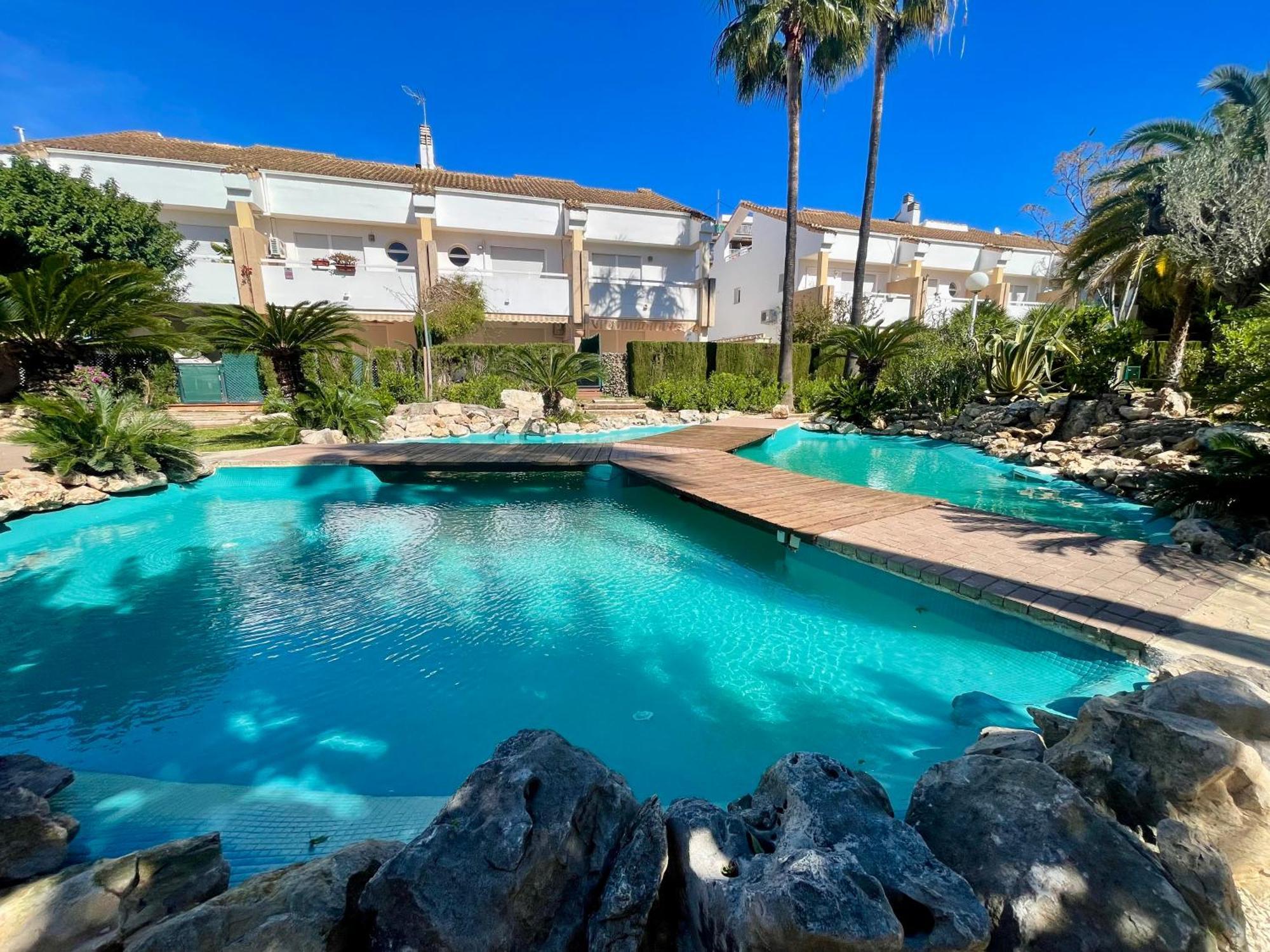 The Beach House Playa Del Arenal Javea - Pool And Garden Steps From The Beach Platja de Larenal Exterior foto
